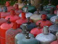 Propane tanks come in many different sizes.