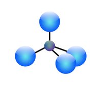 The basic structure of an atom is a nucleus surrounded by electrons.