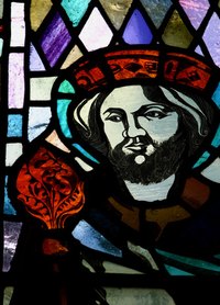 Putty is used to strengthen, weatherproof and cushion the glass in lead-came stained glass windows.