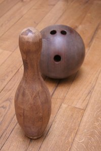 Bowling balls are surprisingly versatile in craft projects.