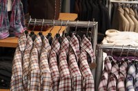 Today's clothes are often made with synthetic fibers woven to mimic natural ones.
