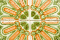 Remove thinset from ceramic tile to salvage it.