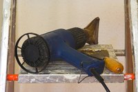 You can use a heat gun to melt and mold Kydex.