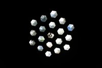Flat backed swarovski crystals can enhance an article of clothing.