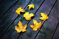 Decking boards are well suited to building lawn furniture.