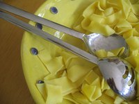 Steam fresh pasta to create the perfect al dente noodles.