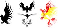 You can make a decal out of any digital graphic file using waterslide transfer paper.