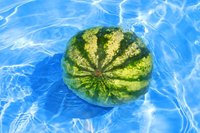 Water-based games keep guests cool during a summer party.