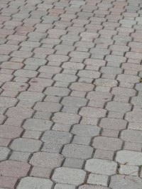 Weeds growing between interlocking pavers can be a problem for homeowners.