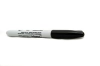 Permanent markers are waterproof.