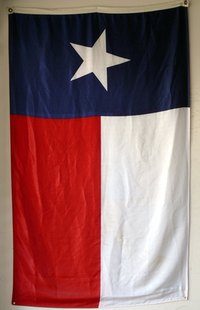 A way to paint the Texas flag.