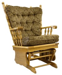 Make a glider rocker from an old bench.