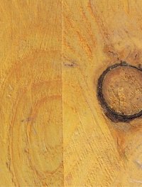 Removing linseed oil from wood can be done by using turpentine.