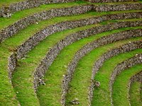 Terraces can be used instead of French drains