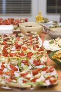 Food becomes an important element at nonalcoholic gatherings.