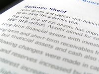 In a balance sheet, assets minus liabilities equal equity.