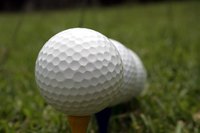 Golf balls can be used to make interesting crafts.
