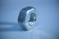 Use a hex nut to make a ring.