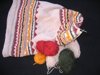 You can knit a warm hat.