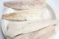 Commercially frozen haddock fillets have near-fresh quality.