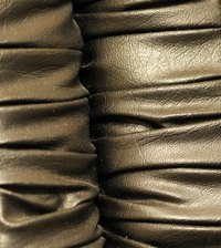 Leather makes a strong foundation for a shoe sole.