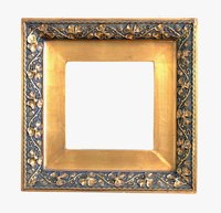 You can age a picture frame using acrylic paints.