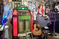 Boost a sock hop party's ambiance with 1950s-themed crafts.