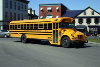 Complete a safety checklist before driving a bus.
