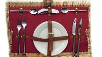 A deluxe picnic basket would make a desirable and inspiring raffle basket.