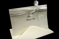 Always add a hand-written personalized message in a thank-you note.