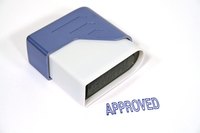 You can re-ink the RM-10 stamp in a few steps.