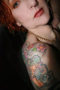 Find tattoo idea inspiration at a tattoo convention.