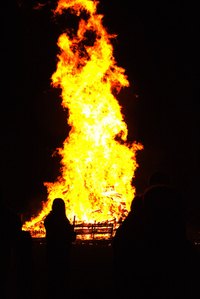 Make an Olympic torch craft.