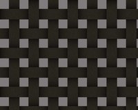 The plain weave has a grid-like pattern.