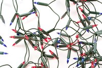 Colored Christmas lights are one of the best types of lights for flashing.