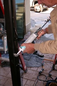 Caulk seals cracks and crevices to make buildings better insulated.