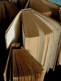 A book of spells can be a appropriate Halloween prop.