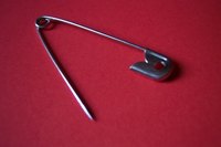 Using a safety pin will make it easy to restring your sweatpants.
