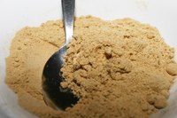 Lecithin, derived from the soybean, is mustard in color and has no flavor.