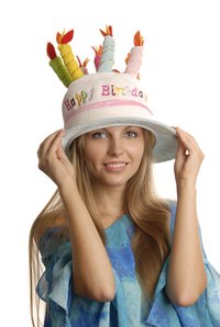 Although you can buy crazy hats, it is more fun to create your own.