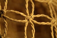 Macrame includes hundreds of knots.