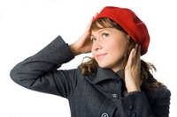 Knit your own cute beret.