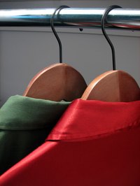 Use a dowel to hang clothes and more