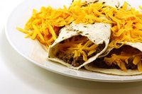 The burrito is just one example of Mexican influence on Texan food.