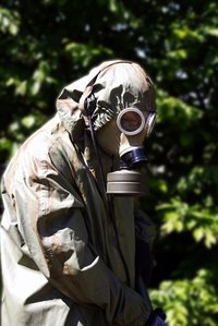 Wear protective equipment to prevent exposure to hazardous materials.
