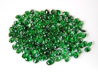 Gemstones make beautiful beads when a hole is drilled through them.
