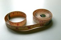 Taking good measurements with a sewing tape measure is important for making clothing.