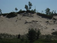 Michigan's dunes cover a quarter of a million acres.