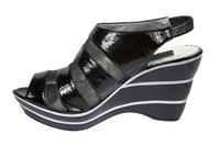 Wear platform heels with your "Charlie's Angels" outfit.
