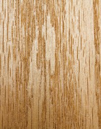 Oak is one of the most recognizable wood grain patterns.